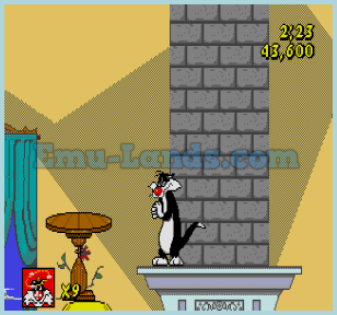 Sylvester & Tweety in Cagey Capers на sega