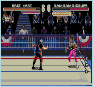 WWF WrestleMania: The Arcade Game на sega